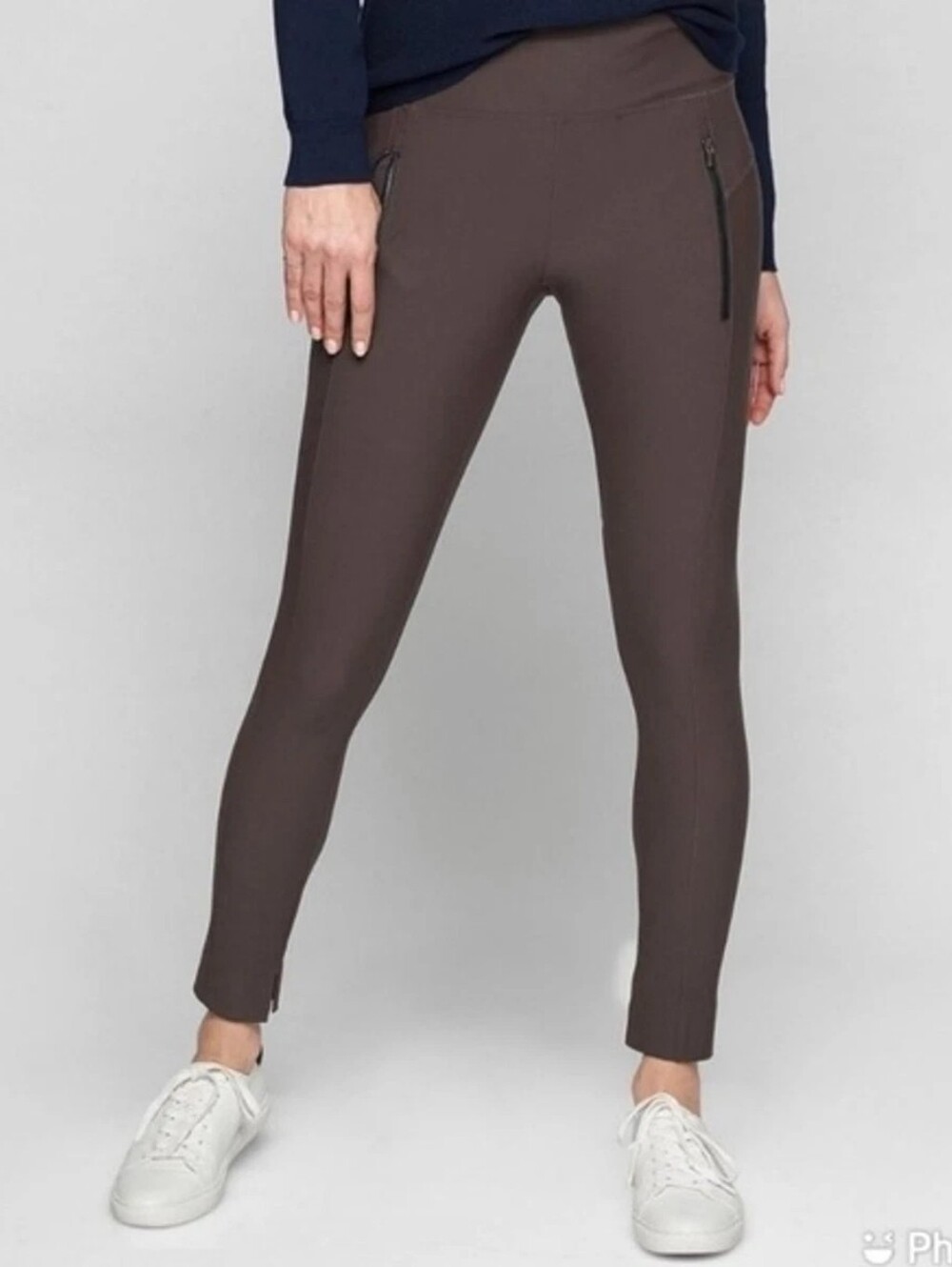 *New W/O Tags!* Athleta Stellar Commuter Pant In Espresso - Size XL